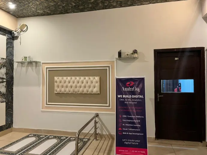 AminQa Solutions office in Bahawalpur, Pakistan